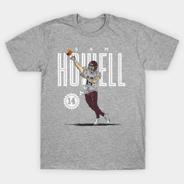 Sam Howell Washington Card T-Shirt by danlintonpro